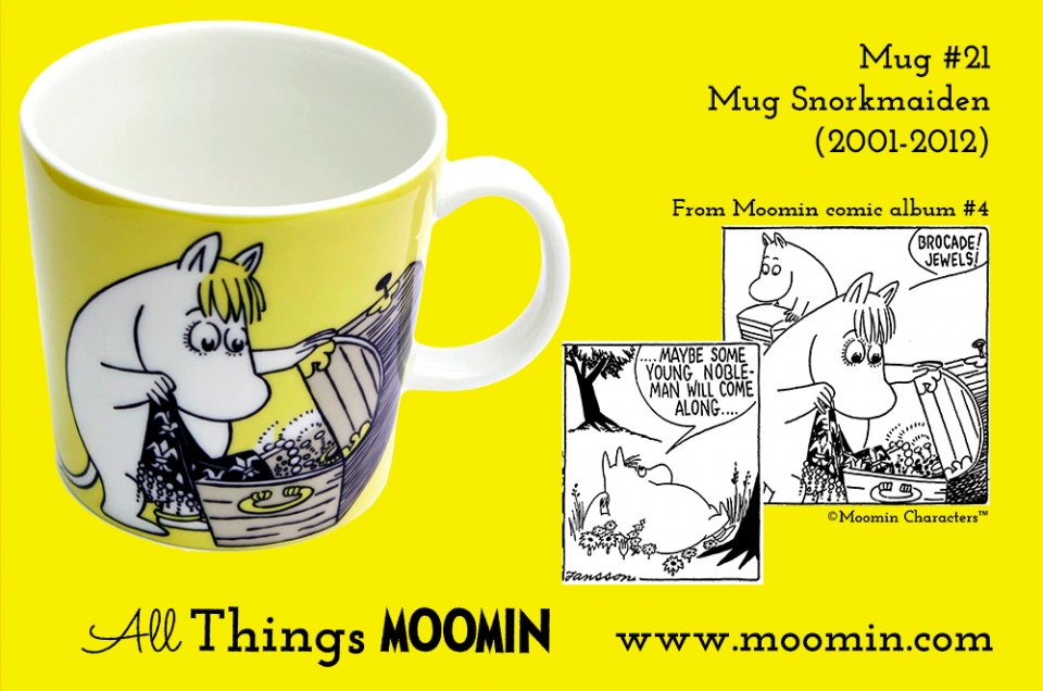21 Moomin mug Snorkmaiden