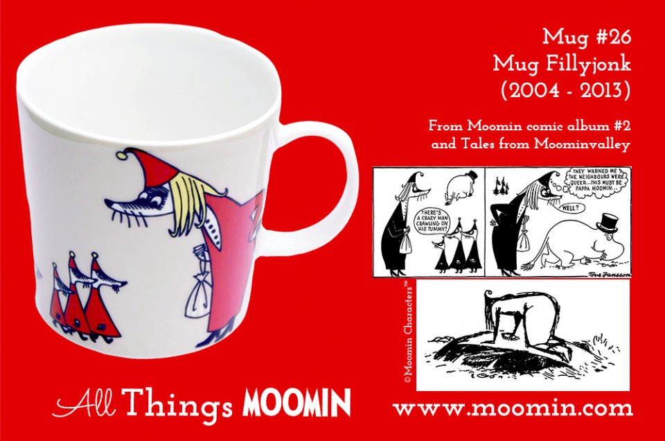 26 Moomin mug Fillyjonk