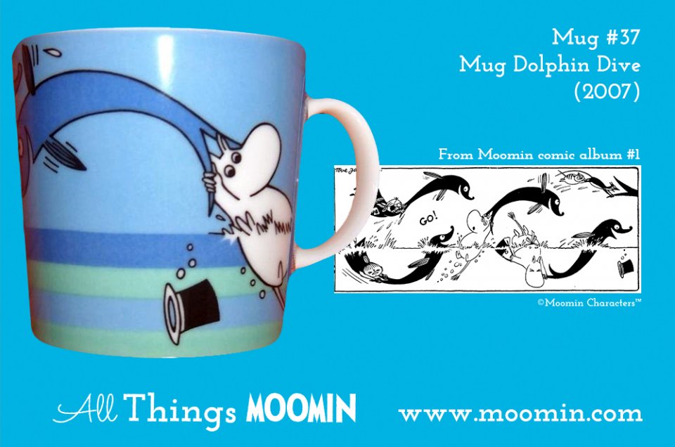 Dolphin dive mug