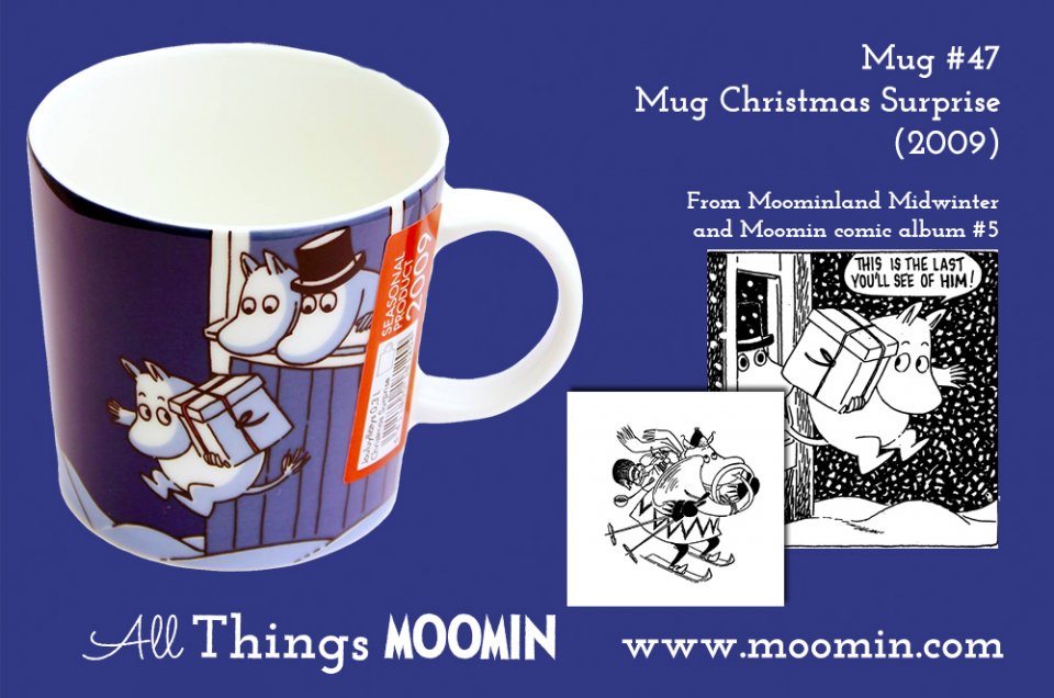 Moomin Christmas Surprise mug