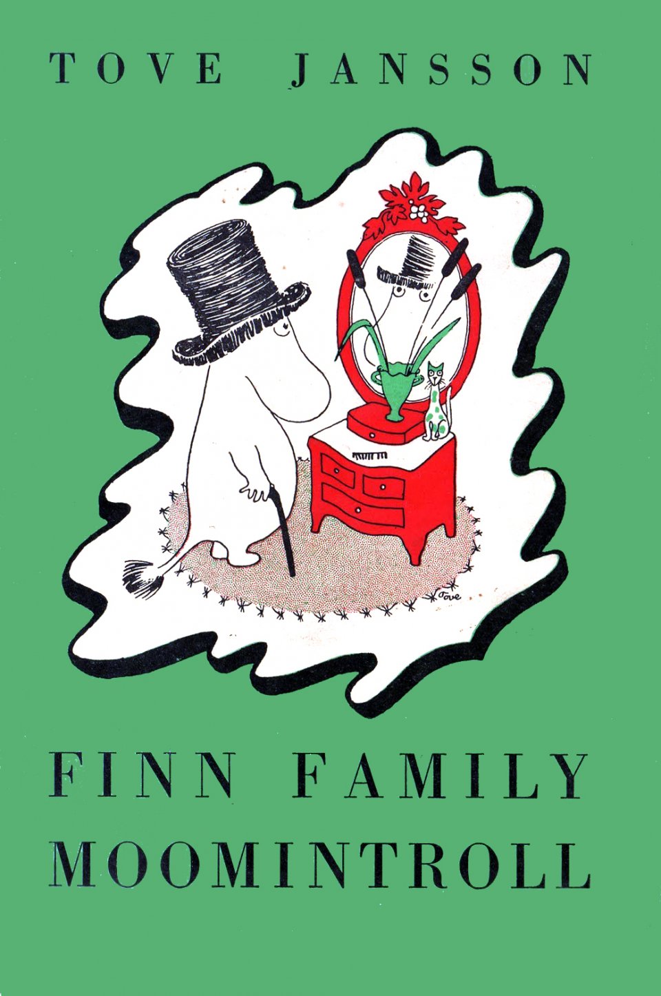 original Moomin book covers Finn Family Moomintroll original cover