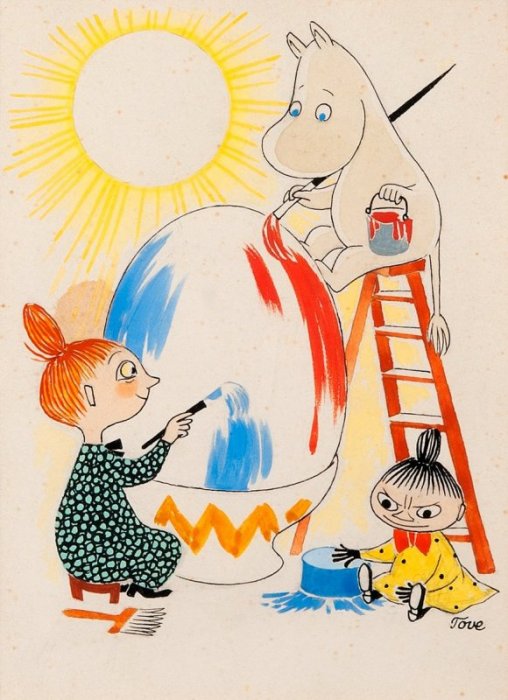 Easter_Moomin_MoominAndMymblePaintingEasterEgg