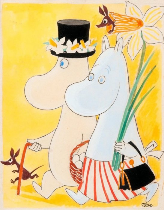 Easter_Moomin_MoominpappaMoominmammaEaster