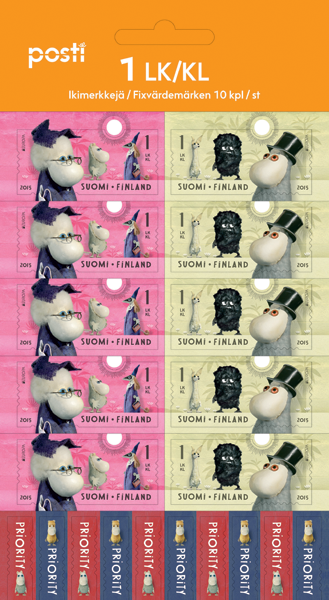 Europa Moomin stamps