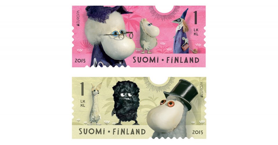 Europa Moomin stamps
