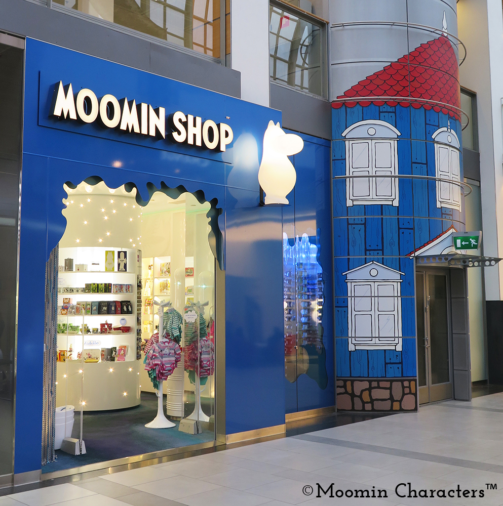 Stunning Moomin Shop in the shopping center Itis, Helsinki! - now closed