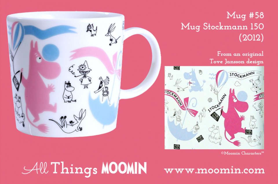 58 Moomin mug Stockmann 150 Special Mug