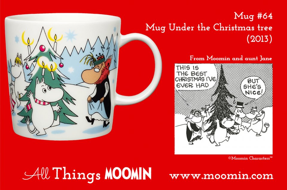 64 Moomin mug Under the Christmas Tree