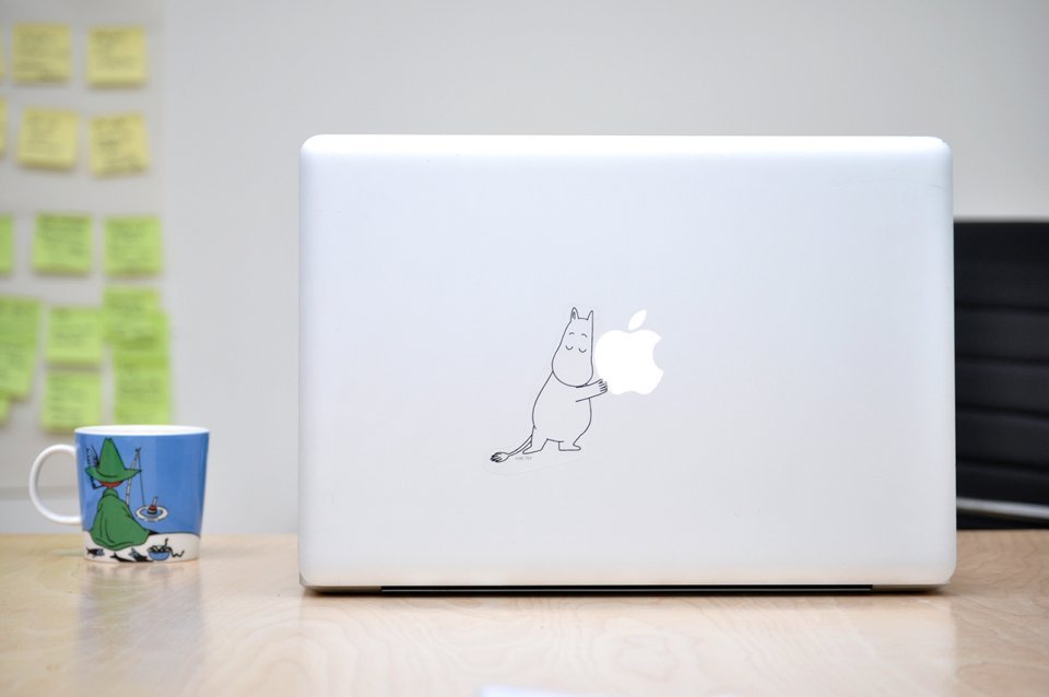 Simon's Cat - Aufkleber für MacBook Air und MacBook Pro