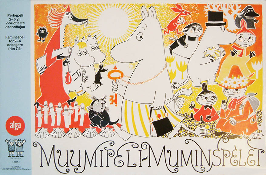 Moomin products in the 1950s