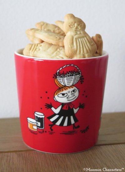 Moomin Valley Red Silicone Cup Lid - Little MY