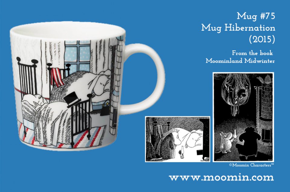 75 Moomin mug Winter 2015 Hibernation