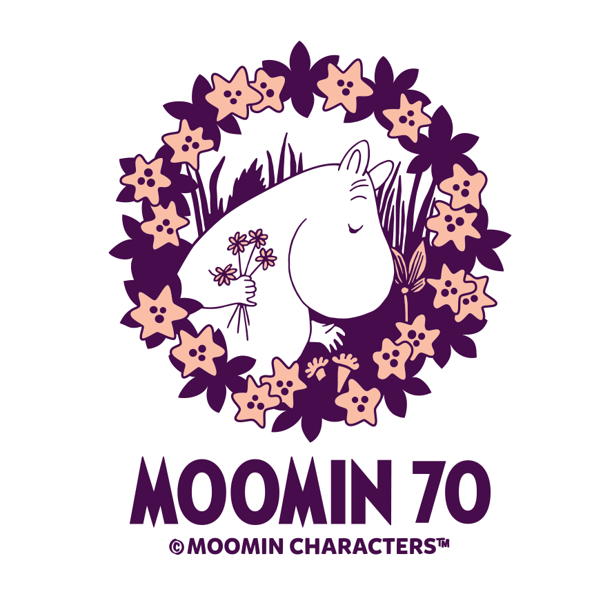 Moomin 70 logo