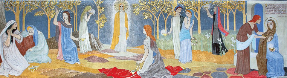 Eteläpohjalaisen Teuvan kirkon alttaritaulu Kymmenen neitsyttä (1954) on ainoa Tove Janssonin tekemä alttarimaalaus.