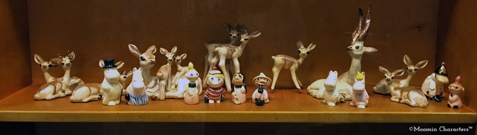 Moomin ceramic figures