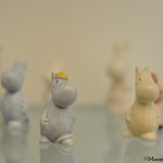 Ceramic Moomin figures