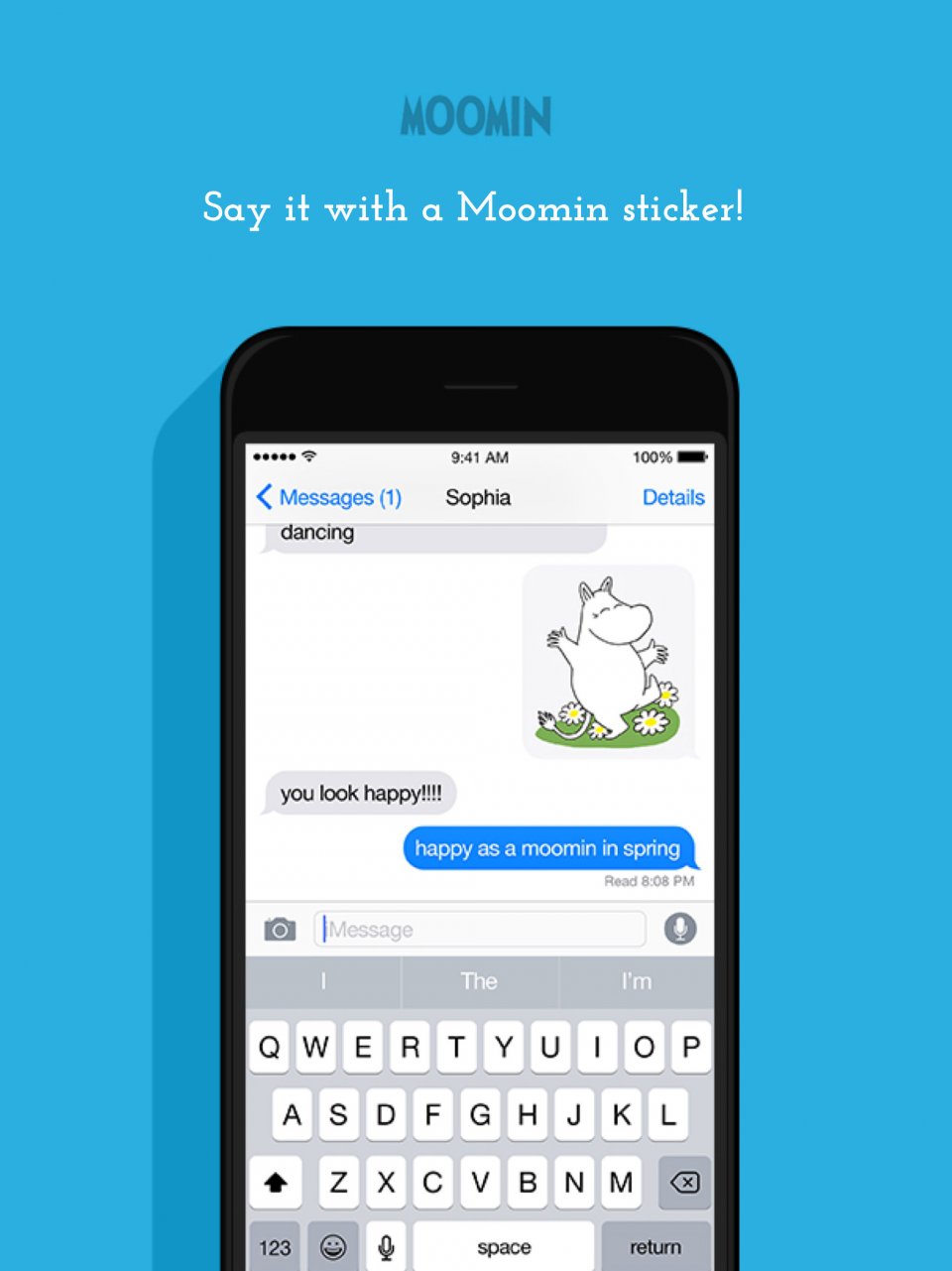 Moomin Stickers: Try the super cute Moomijis with our official app