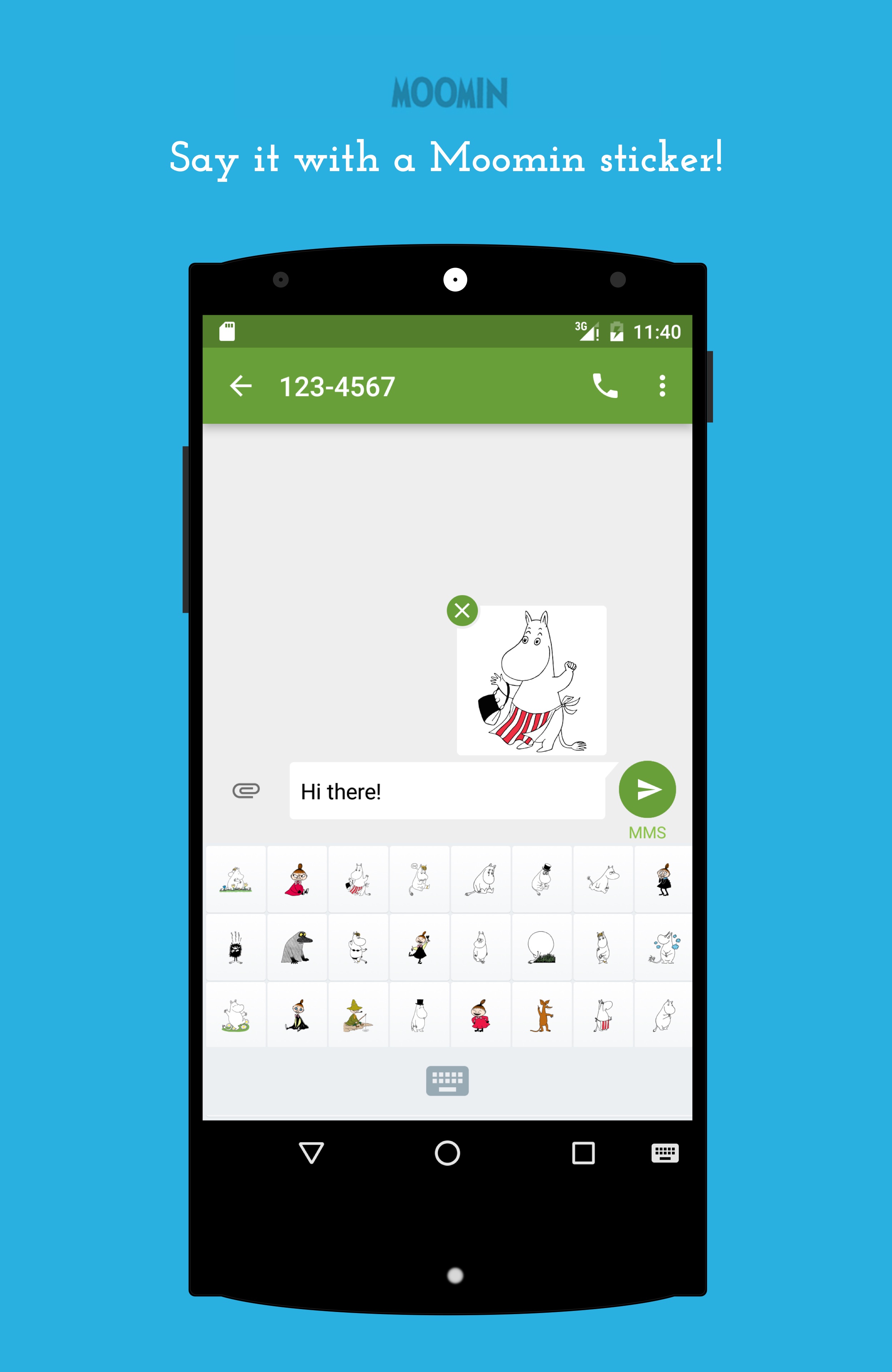 Moomijis Moomin Stickers - Android Google Play 1