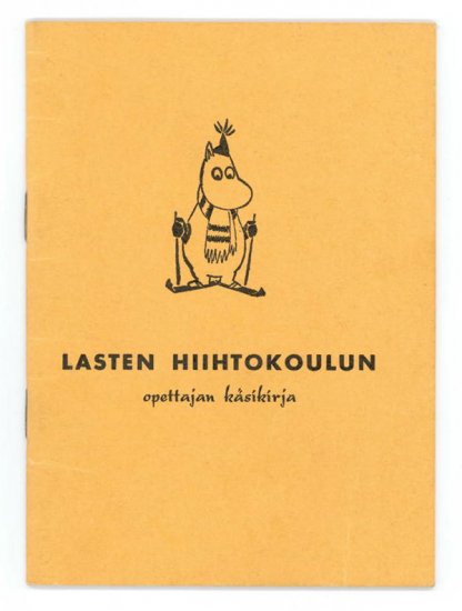 Tove Jansson_Suomen Latu_Hiihtokoulun käsikirja 1968