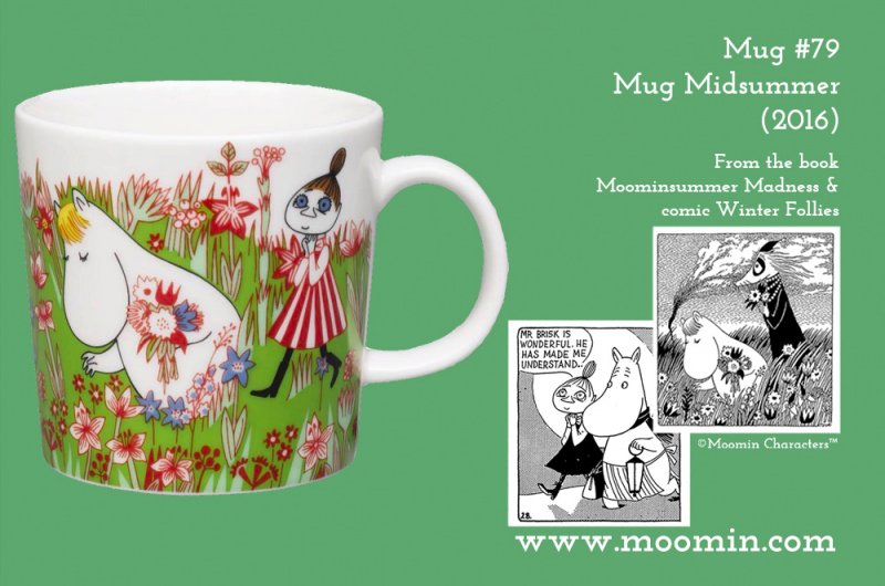 79 Moomin mug Midsummer
