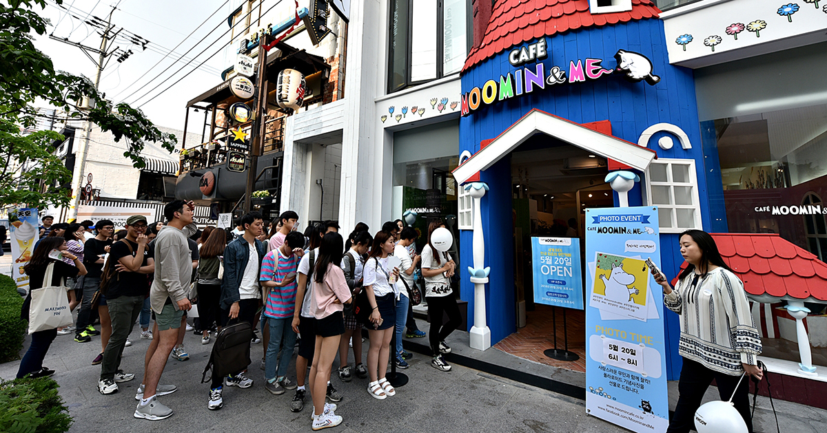 moomin cafe