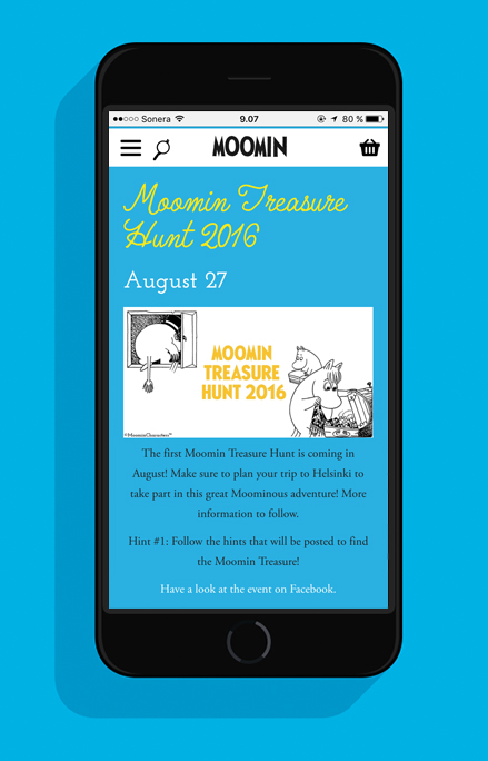 Moomin Events Calendar