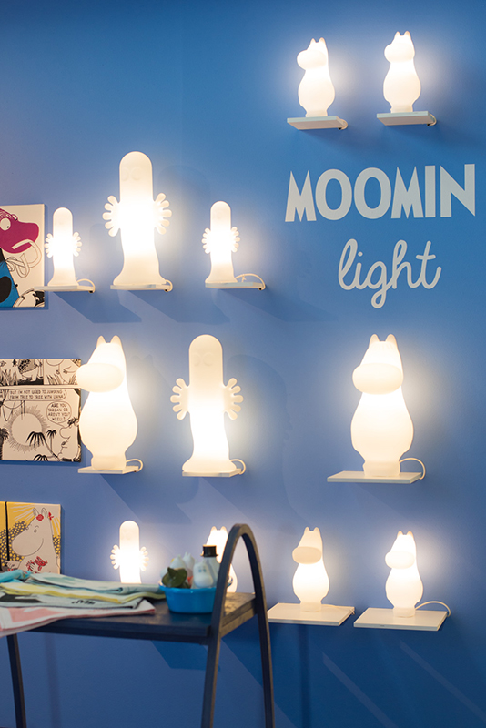 Oslo Design Fair Moomin stand 1