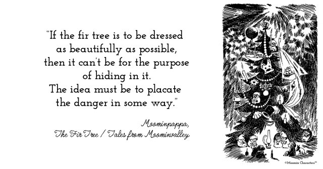 moomin the fir tree