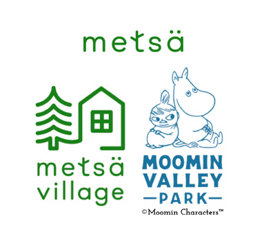 Metsä Metsä Village Moominvalley Park logos