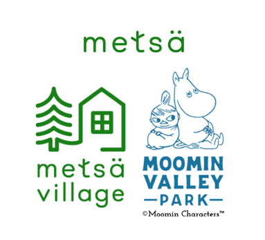 Metsä Metsä Village Moominvalley Park logos