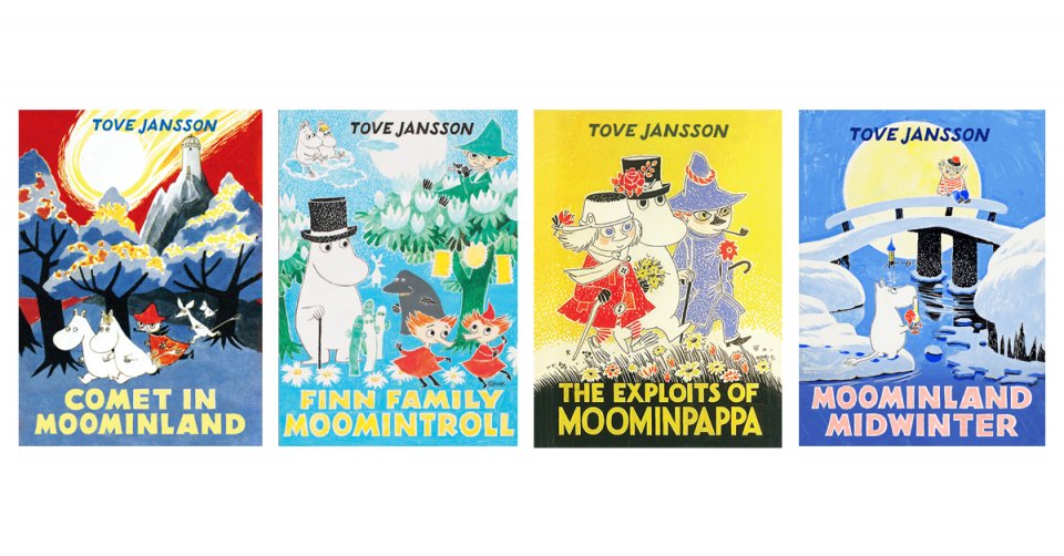 Hardback Editions of Moomin novels restored to original designs Moomin