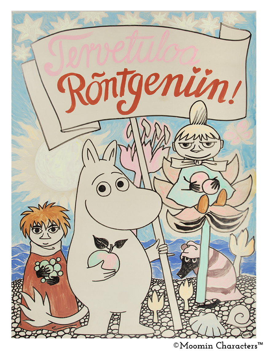 rare Moomin artwork 1970