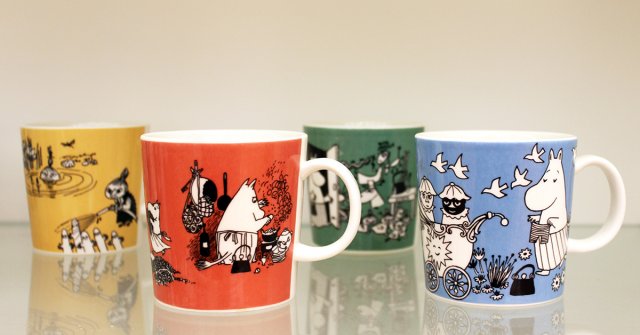 Moomin Mugs Arabia Finland Moomin products - Damsténs