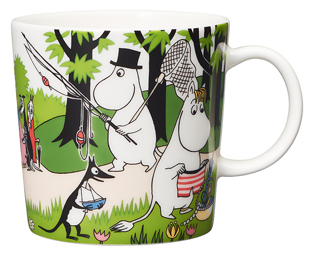 Going on vacation Moomin mug