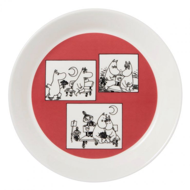 Moomin Collector’s plates 2018 – Rose & Millennium - Moomin