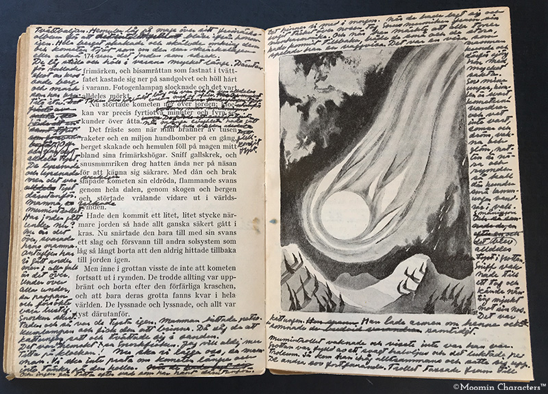 Tove Jansson's notes 