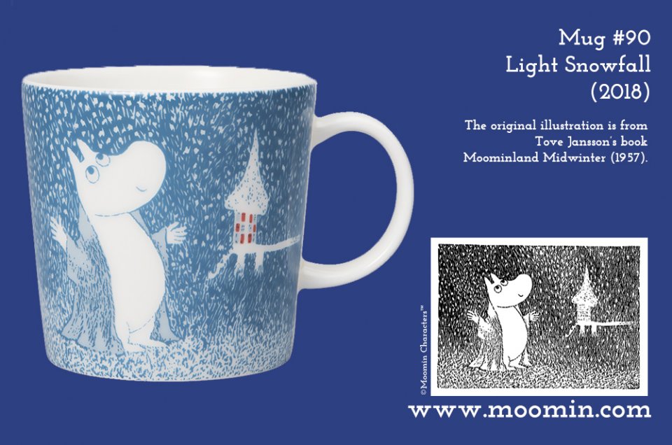 Moomin mug Light Snowfall