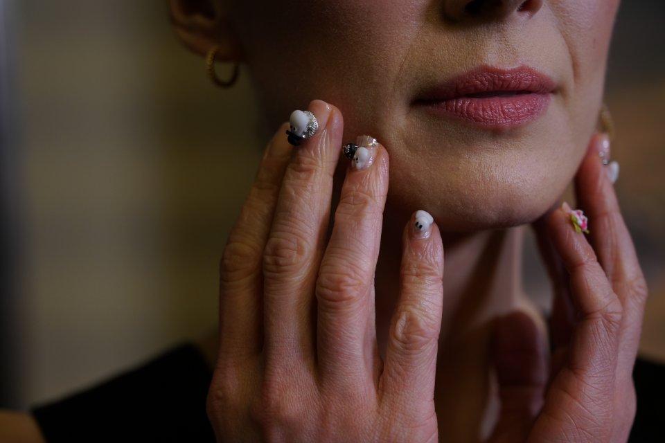 Rosamund Pike Moominvalley Nails