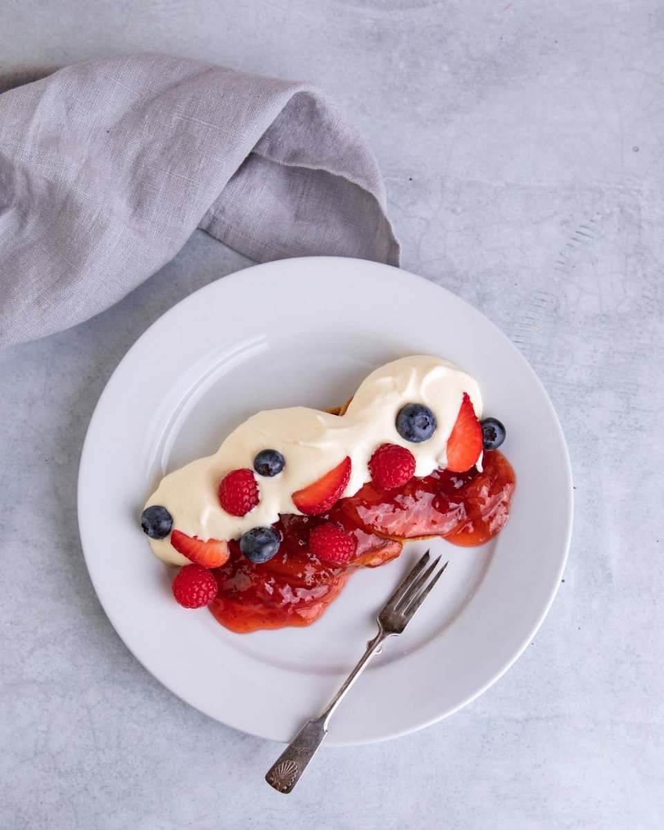 Moomin airport cafe pancakes