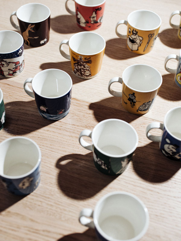 Muumimukit Rahaksi is a broker of Moomin mugs, both old and new