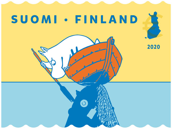 #OURSEA Moomin stamps