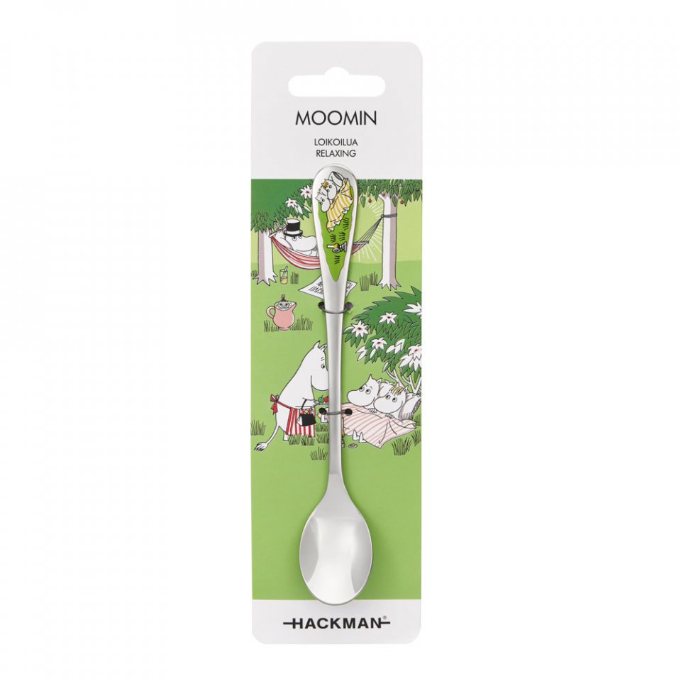 The summer 2020 Moomin mug - The Moomins enjoying a summer's