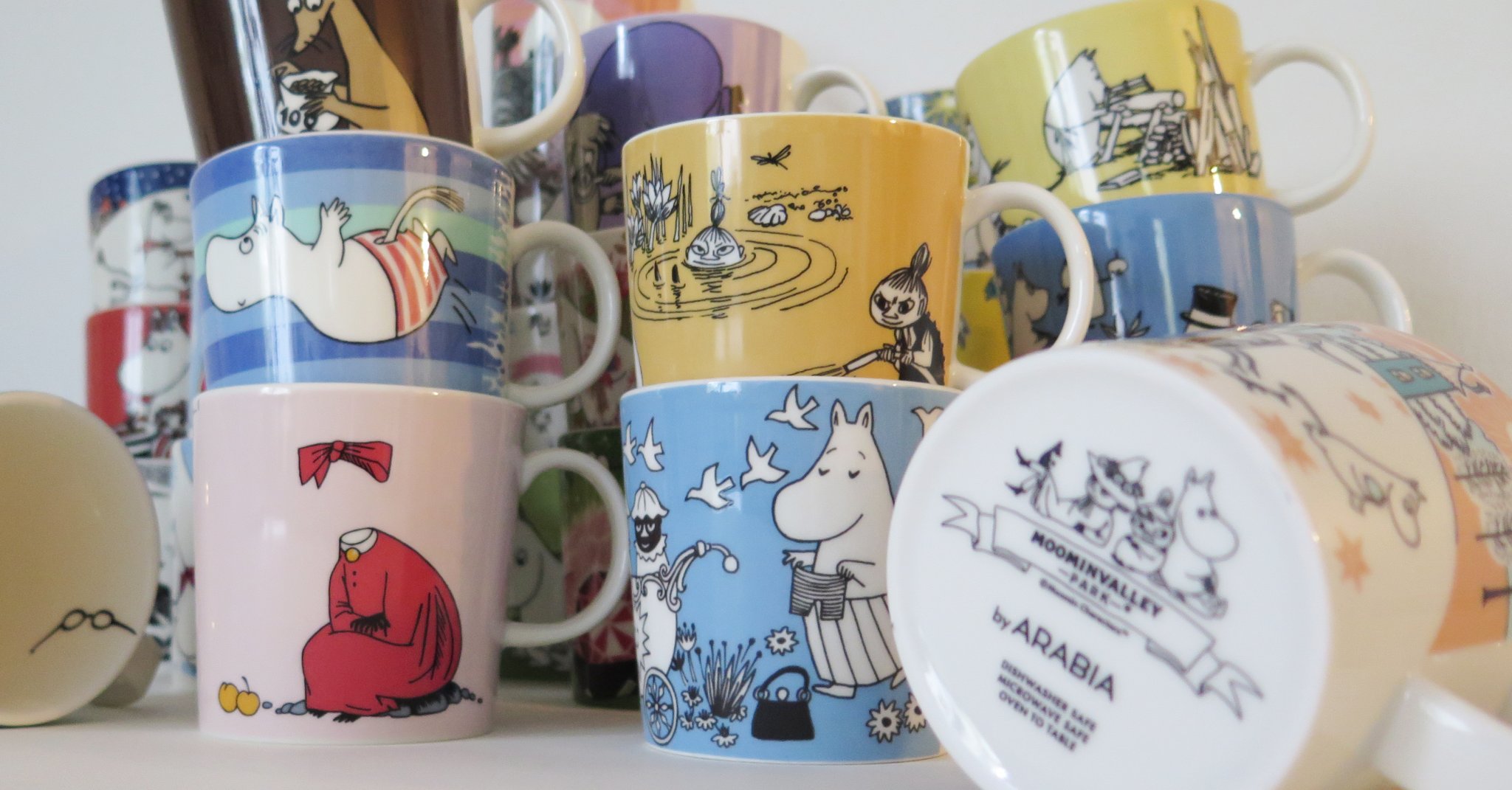 Moomin mugs list the complete list of all Arabia x Moomin mugs