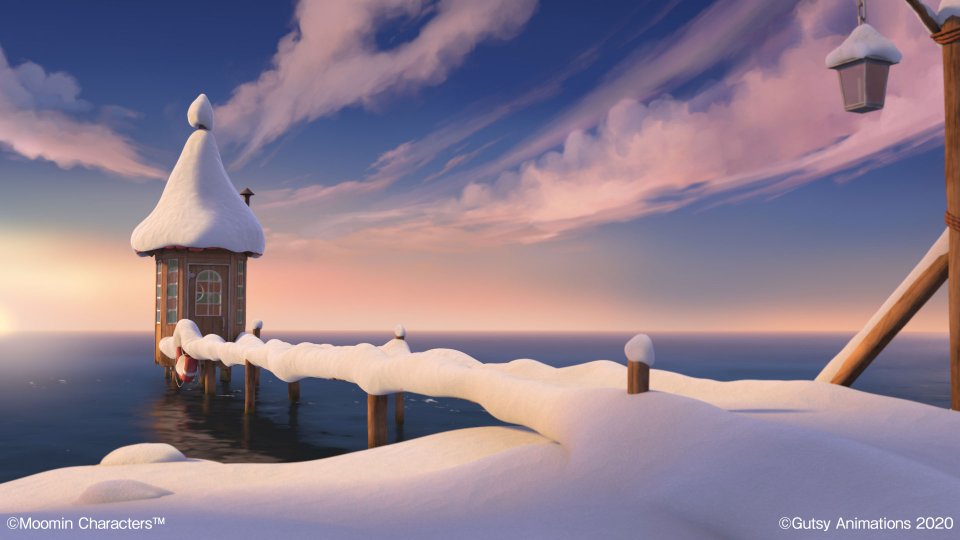 Moominvalley_Background_Snow_Dock