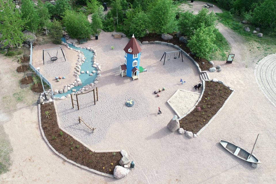 Moomin-themed playground