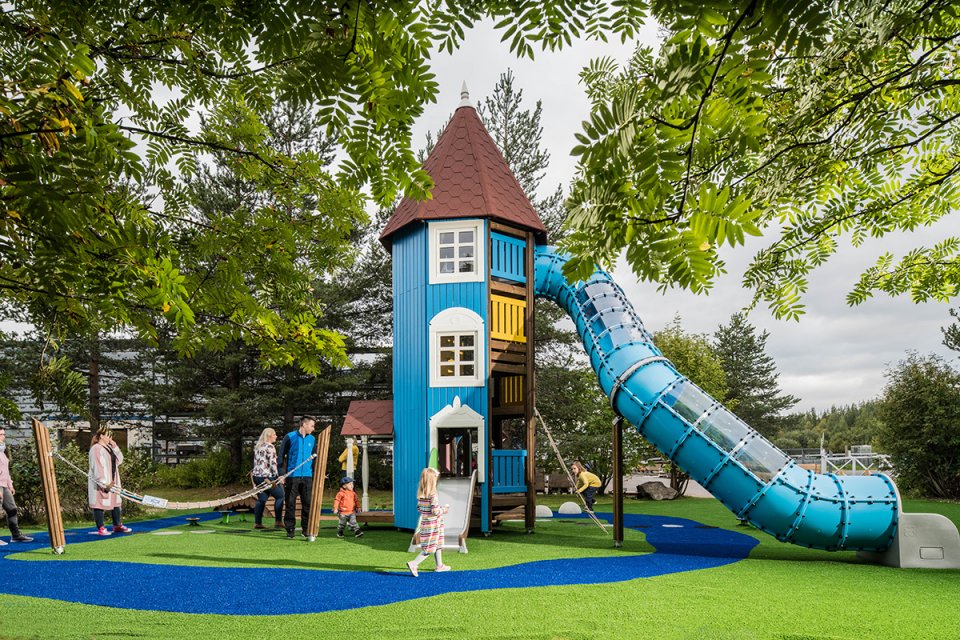 Moomin-themed playground