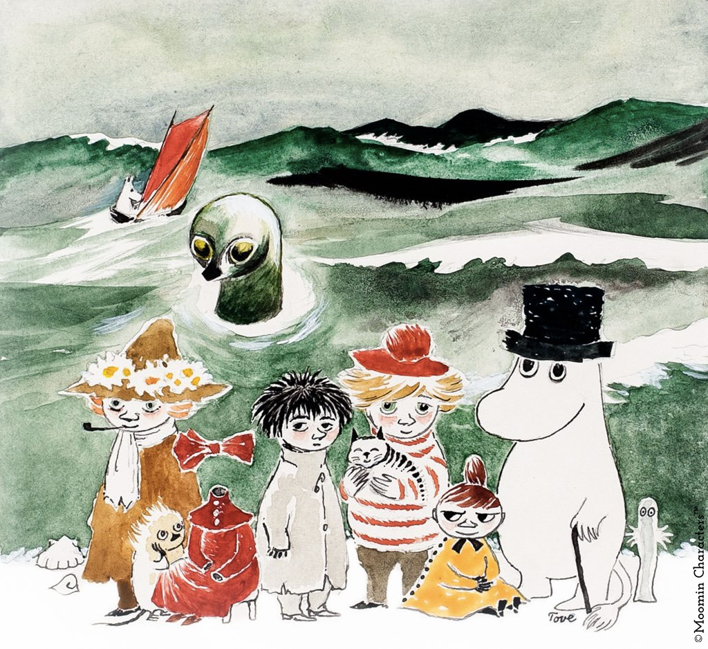 Tove-Jansson-Moomin-and-the-sea