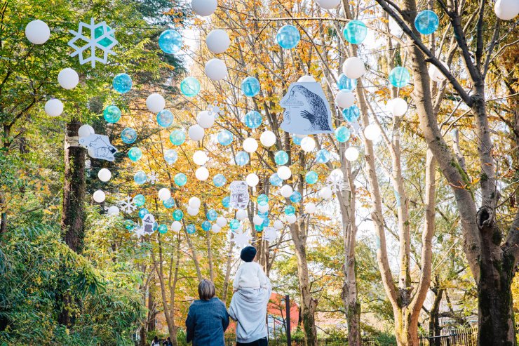 Moominvalley Park in winter: explore the Moomin Park in Hanno, Japan