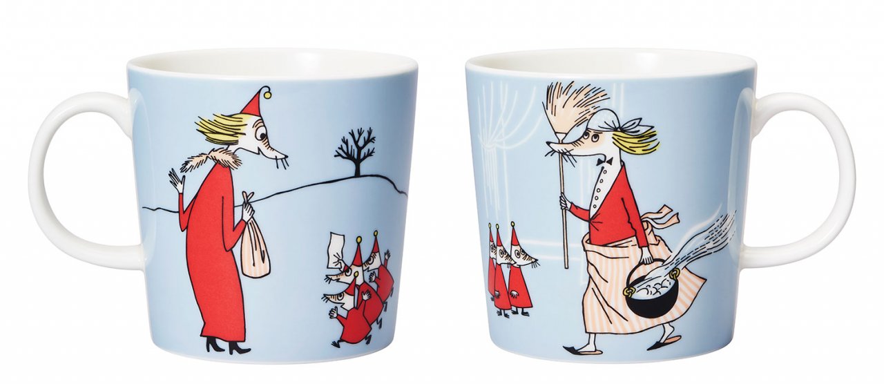 New Moomin mugs by Arabia