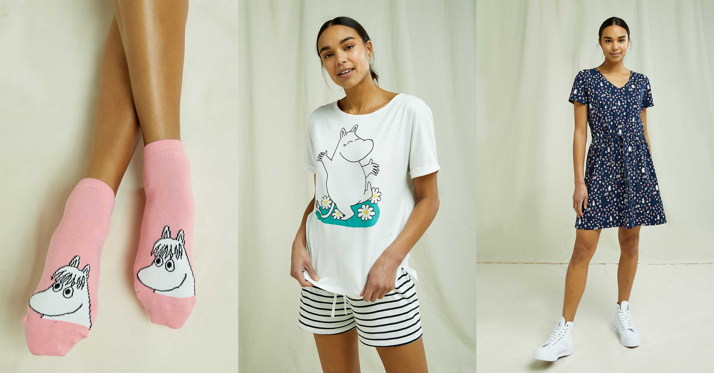 People Tree launches a new, gorgeous Moomin-themed collection